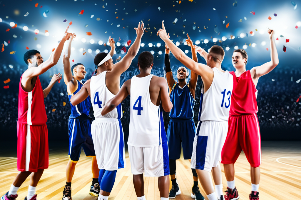 Basketball Team Wins Regional Championship